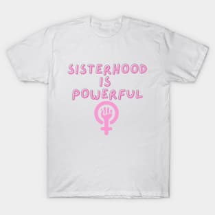 Sisterhood Is Powerful - Feminist World Matters T-Shirt